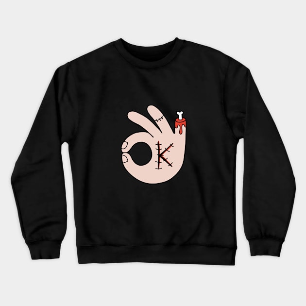 OK Crewneck Sweatshirt by coffeeman